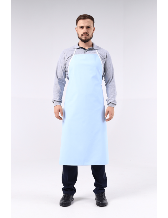 PVC Askılı Önlük Mavi