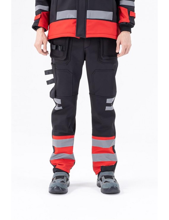 Arrowstar Pantolon Siyah-Kırmızı