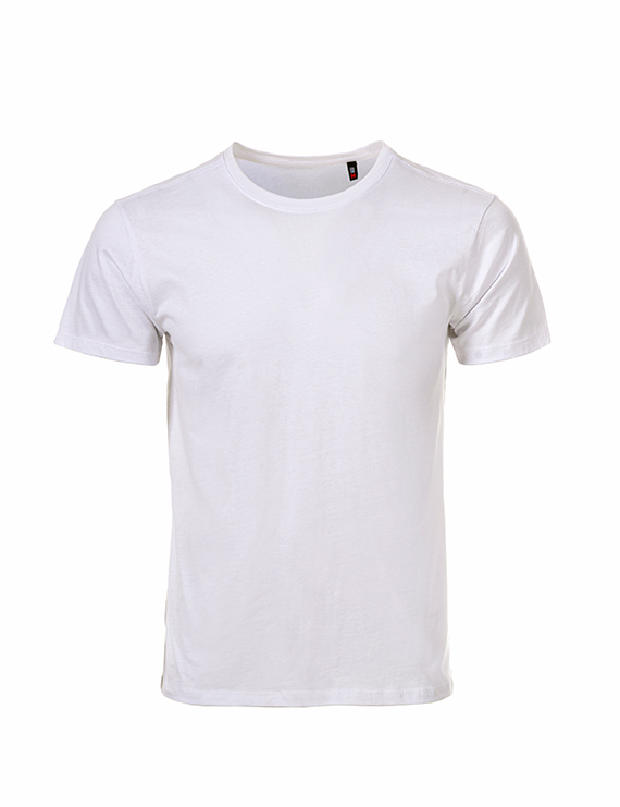 Vetra Bisiklet Yaka T-Shirt - Beyaz
