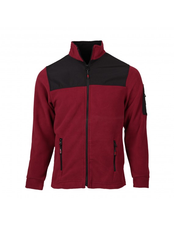 Vetra Softshell Polar Ceket - Bordo