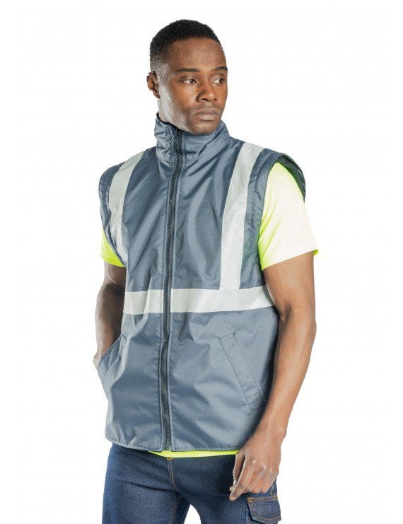 Alaska Hi-Vis 2 in 1 Yelek Lacivert