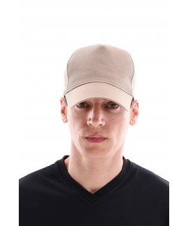 Elegans Şapka Krem Rengi
