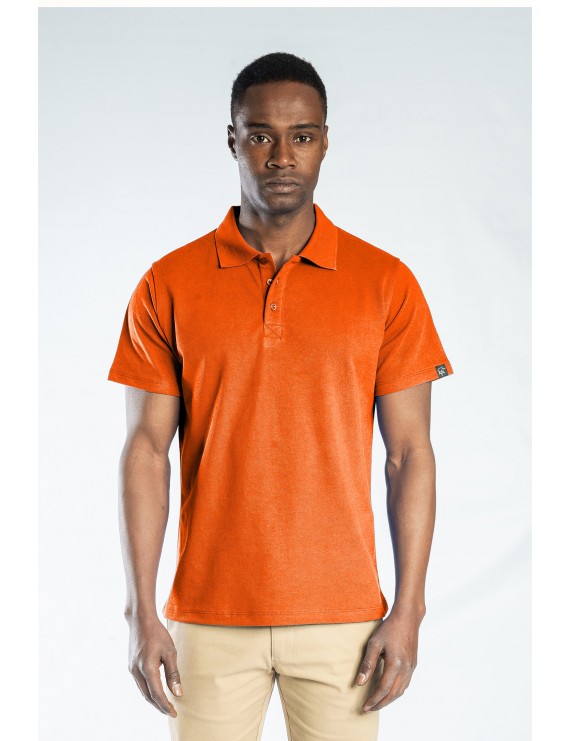 Elegans Polo Pike T-Shirt Turuncu
