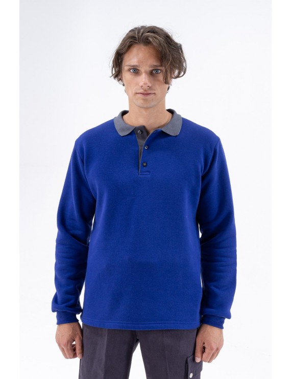 Elegans Polo Sweatshirt Saks Mavi