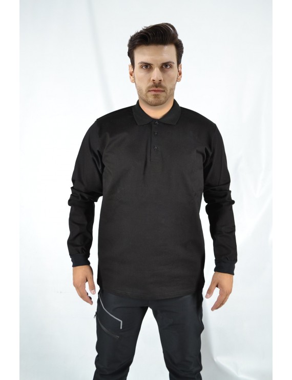 Destekli Kaynakçı Uzun Kollu T-Shirt