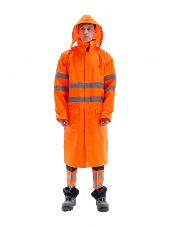 Alaska Hi-Vis Yağmurluk Neon Turuncu