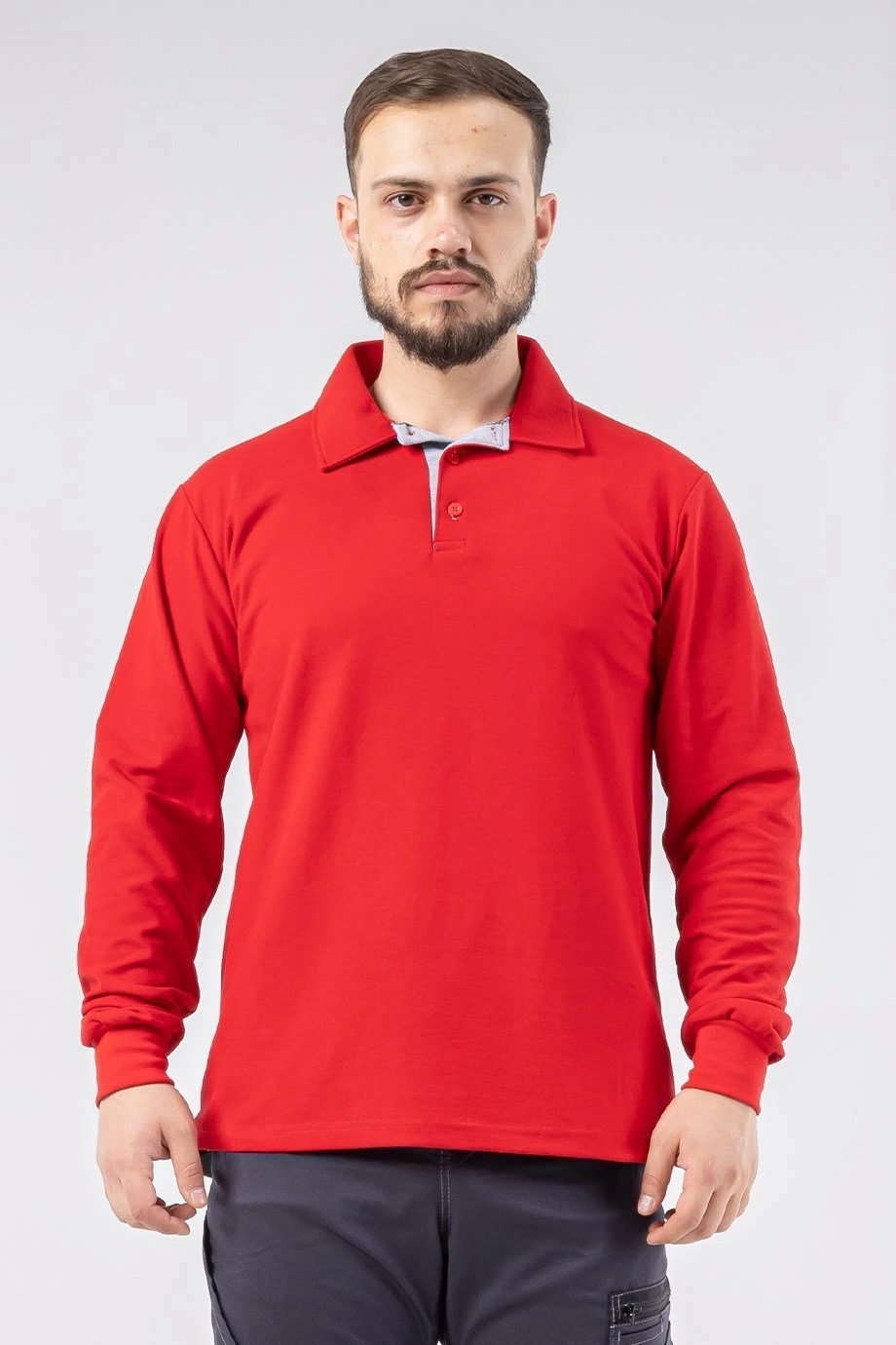 Regular Polo Pike T-Shirt - Kırmızı
