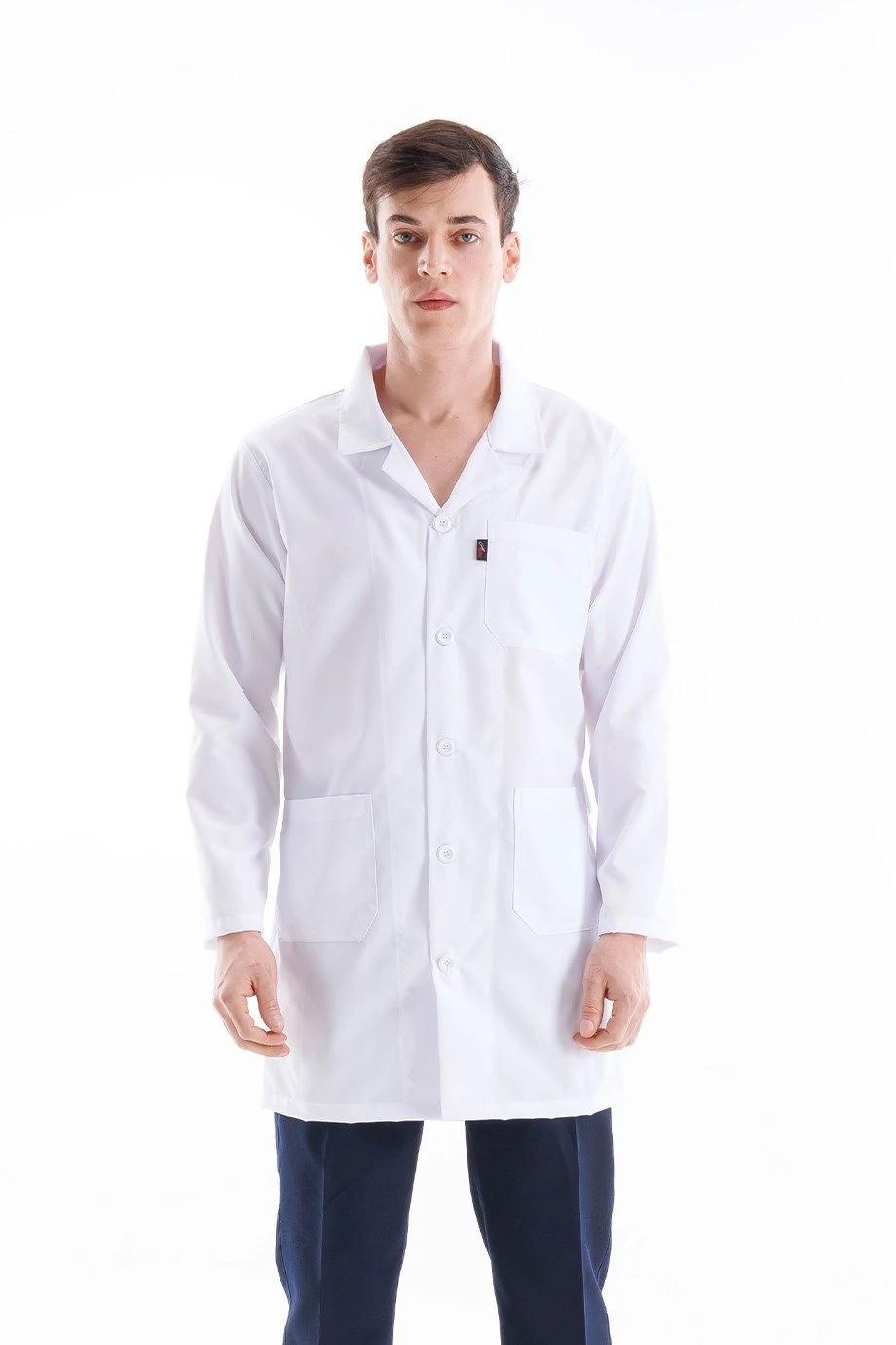 Unisex İş Önlüğü Beyaz